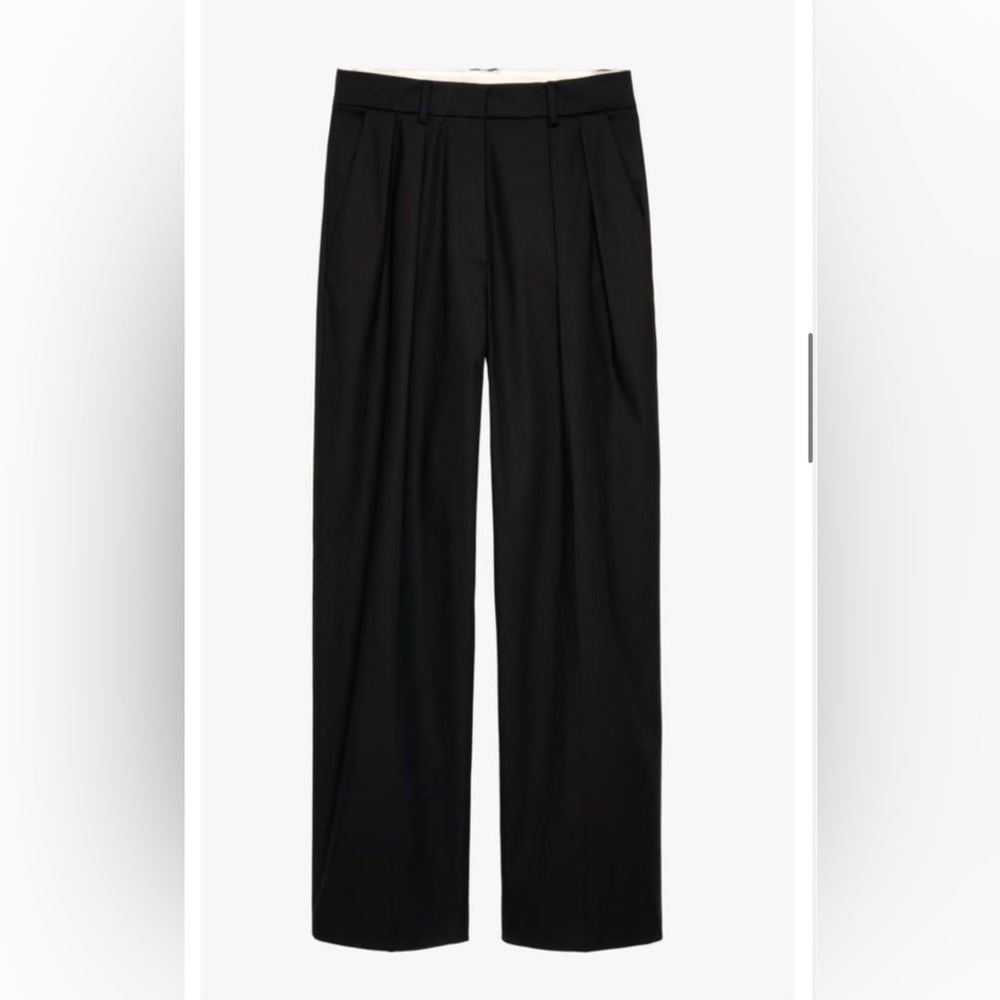 ZARA X KAIA FULL LENGTH MENSWEAR wool STYLE PANT L